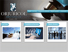 Tablet Screenshot of orjuricol.com